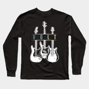 VOLT - Vintage Electric Guitars Long Sleeve T-Shirt